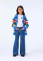 Preview: Molo Strickjacke Brutus Fuzzy Stripe